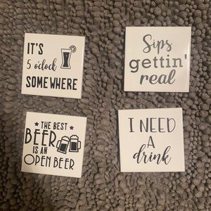 Home Made Coaster Set